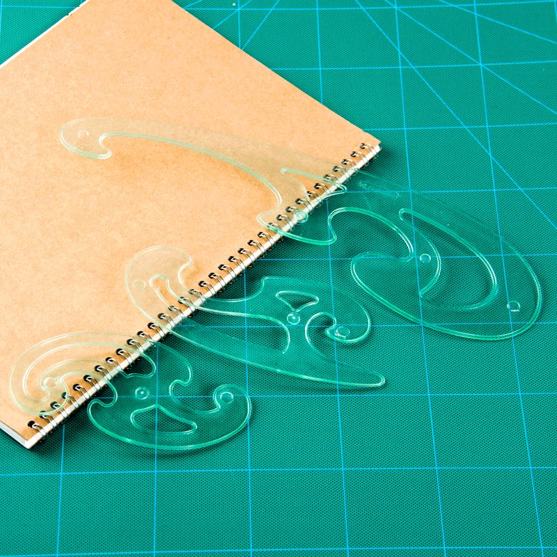 上海蝴蝶曲线尺20cm 多尺寸30cm曲线板/云形尺/云尺/设计绘图尺