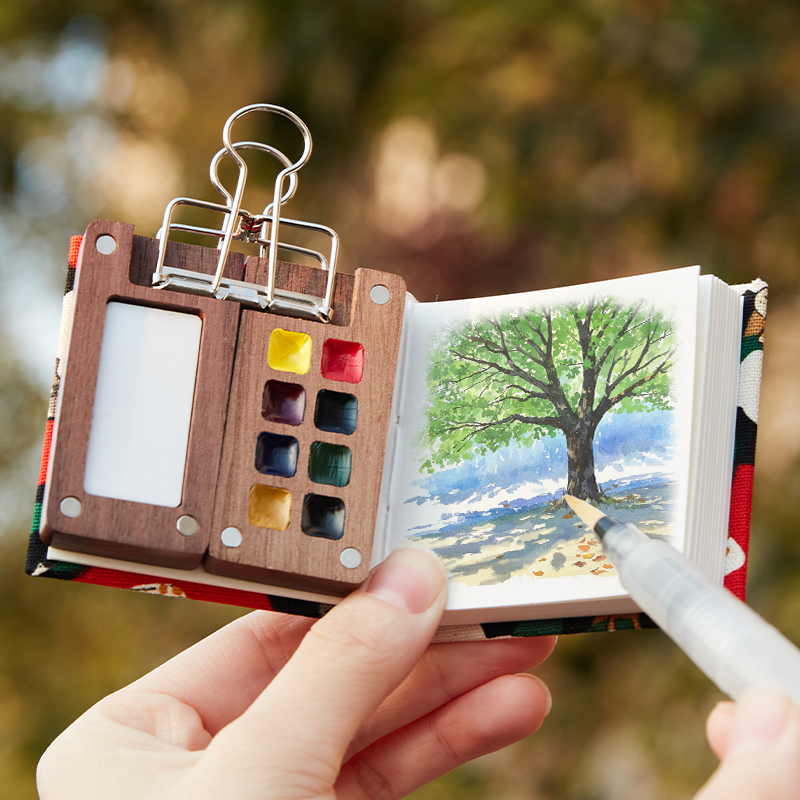 [旅行必备]史明克迷你8色小画板