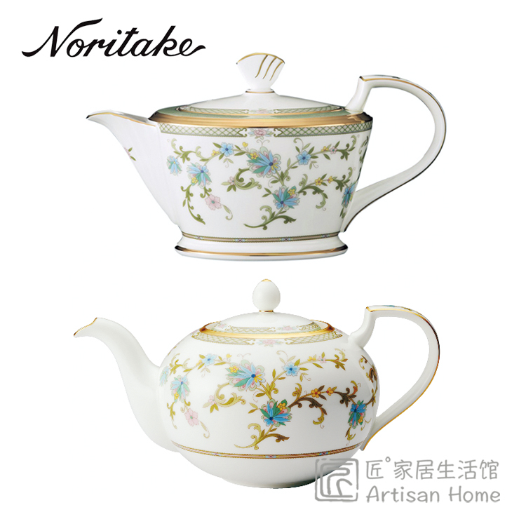 Noritake则武吉野樱花茶壶糖缸