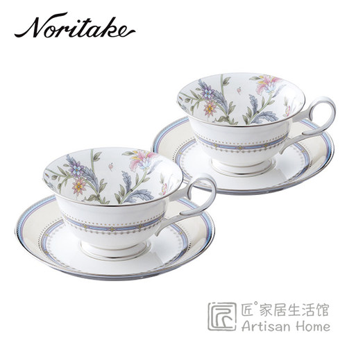 Noritake则武秘密花园红茶咖啡杯