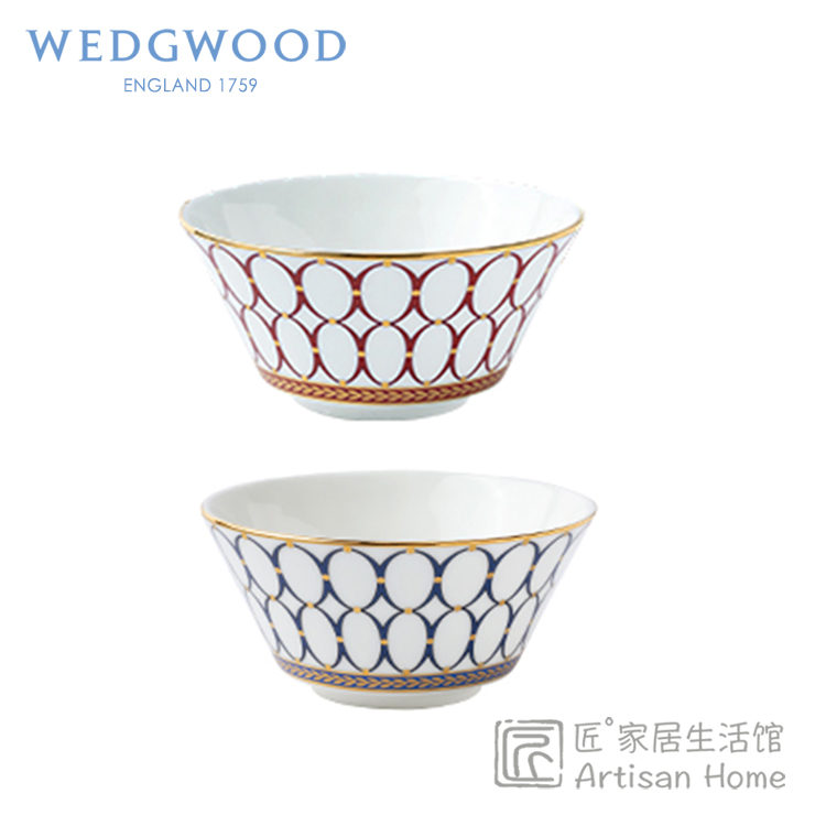 WEDGWOOD金粉年华骨瓷米饭碗进口