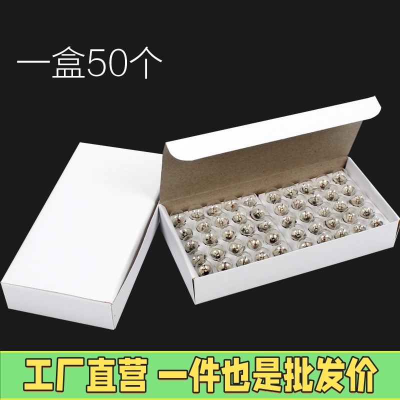 小电珠小灯泡1.5v2.5v3.8v6v0.3A螺口小灯珠老式手电筒用物理实验