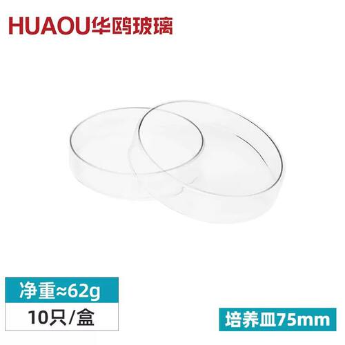 玻璃培养皿实验室60 75 90 100 120 150 180 200mm耐高温平皿DD22