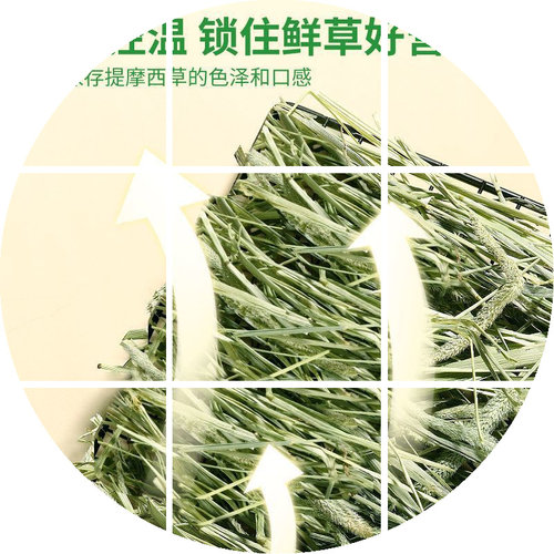 提摩西草兔用晒干牧草