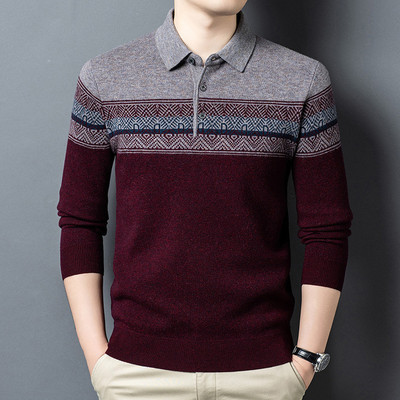 毛衣花驼针织鹿王官方正品夹