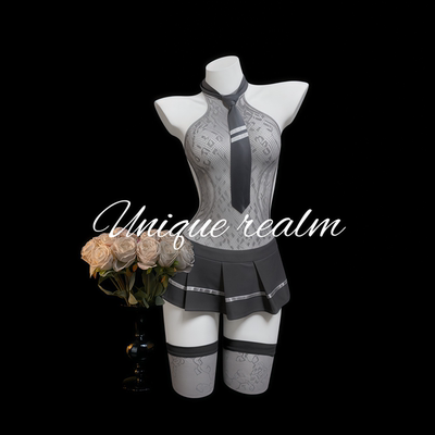 「暗夜教习」性感睡裙jk制服