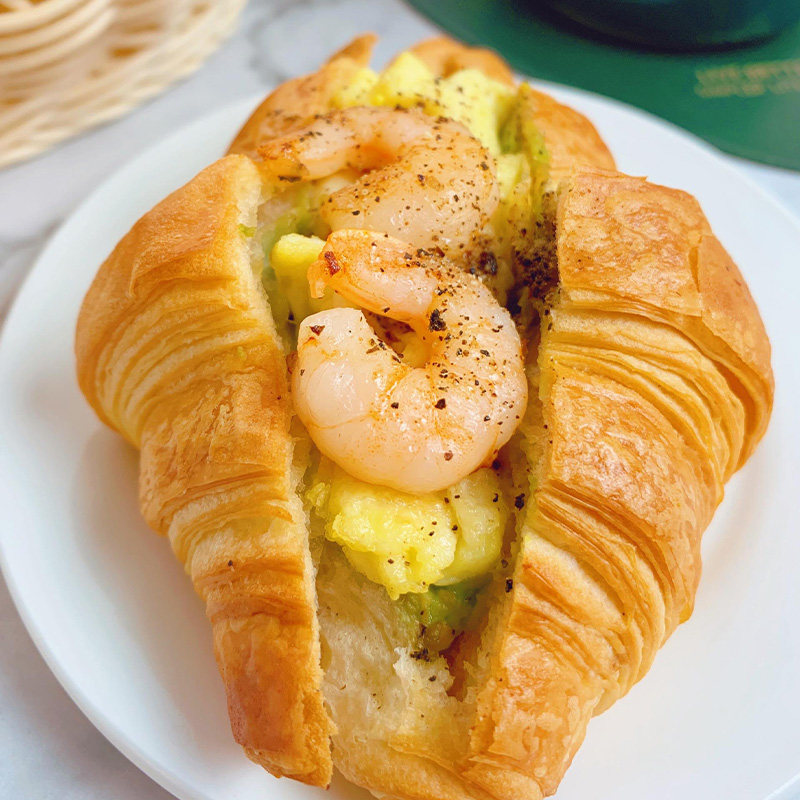 西厨贝可可颂羊牛角面包早餐烘烤即食家用烘焙半成品 99元任选6件