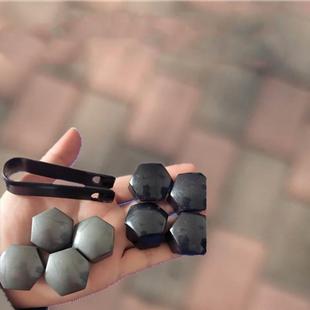 比亚迪唐 宋 秦 S6 S7汽车轮毂轮胎彩色螺丝帽保护装饰盖遮丑帽