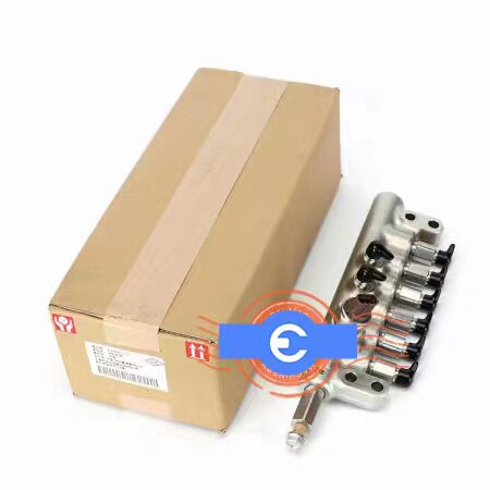 日立ZAX330-3/ZX360-3共轨器总成6HK1发动机喷油器燃油共轨管原厂