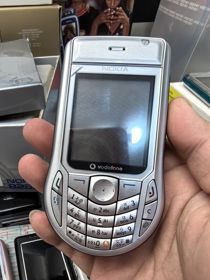 诺基亚 6630 日版定制 全新 无拆无修 移动联通都支持 刷好中文