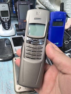 功能好 行货原装 成色新 经典 钛金属 诺基亚 自动滑盖 8910