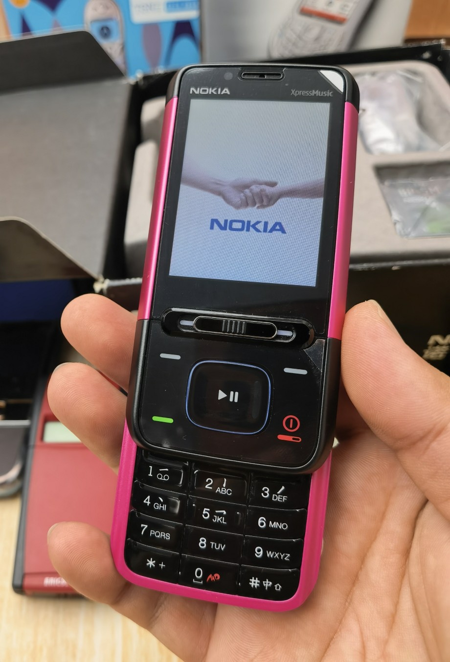 诺基亚 5610XM 国行全新 库存全套三码合一 经典滑盖音乐