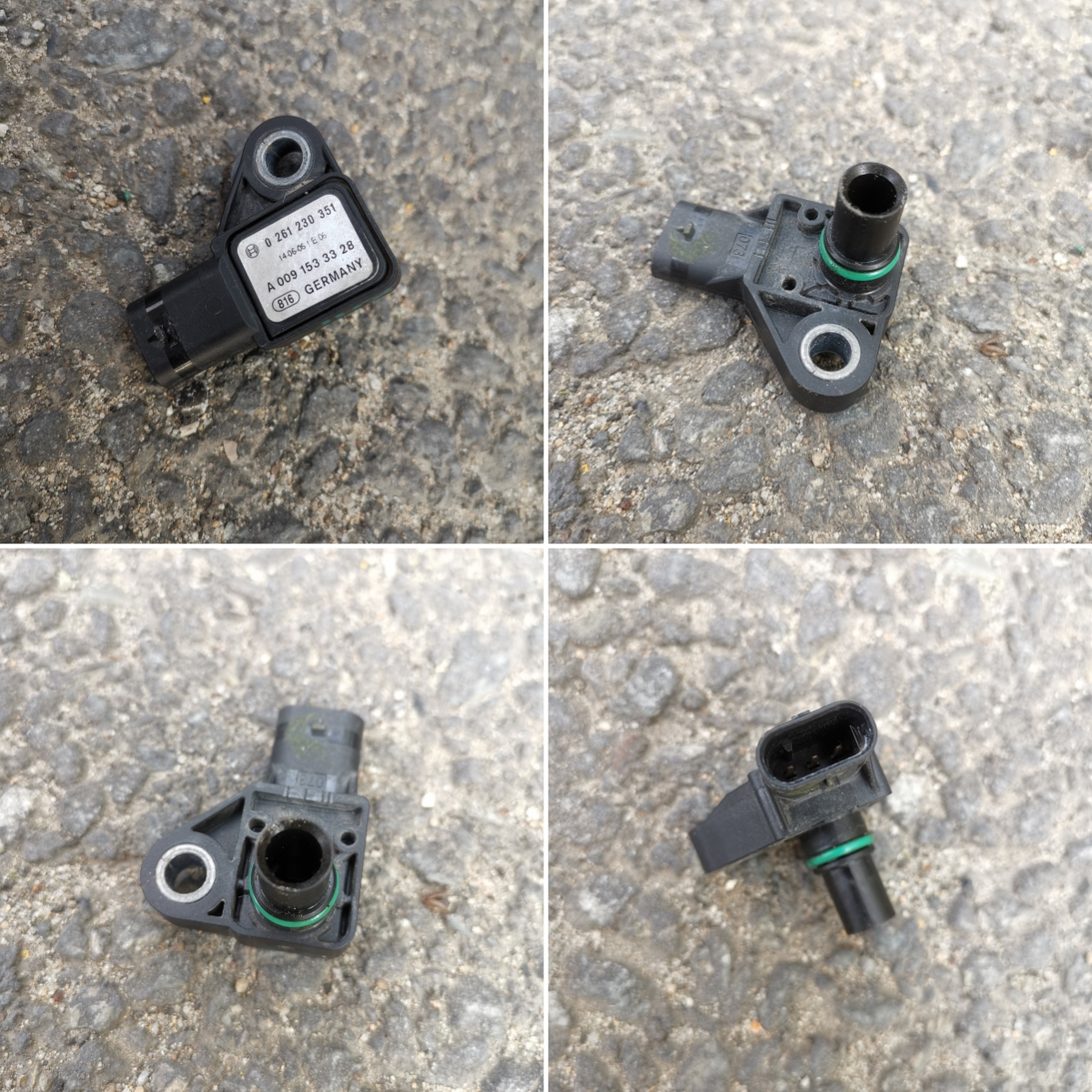 适用奔驰W251 R350 SL400 CLS400 GL450 M276 W166进气压力传感器