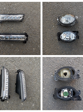 适用于奔驰ML级W164改装ML300改款ML350雾灯ML500日行灯LED升级