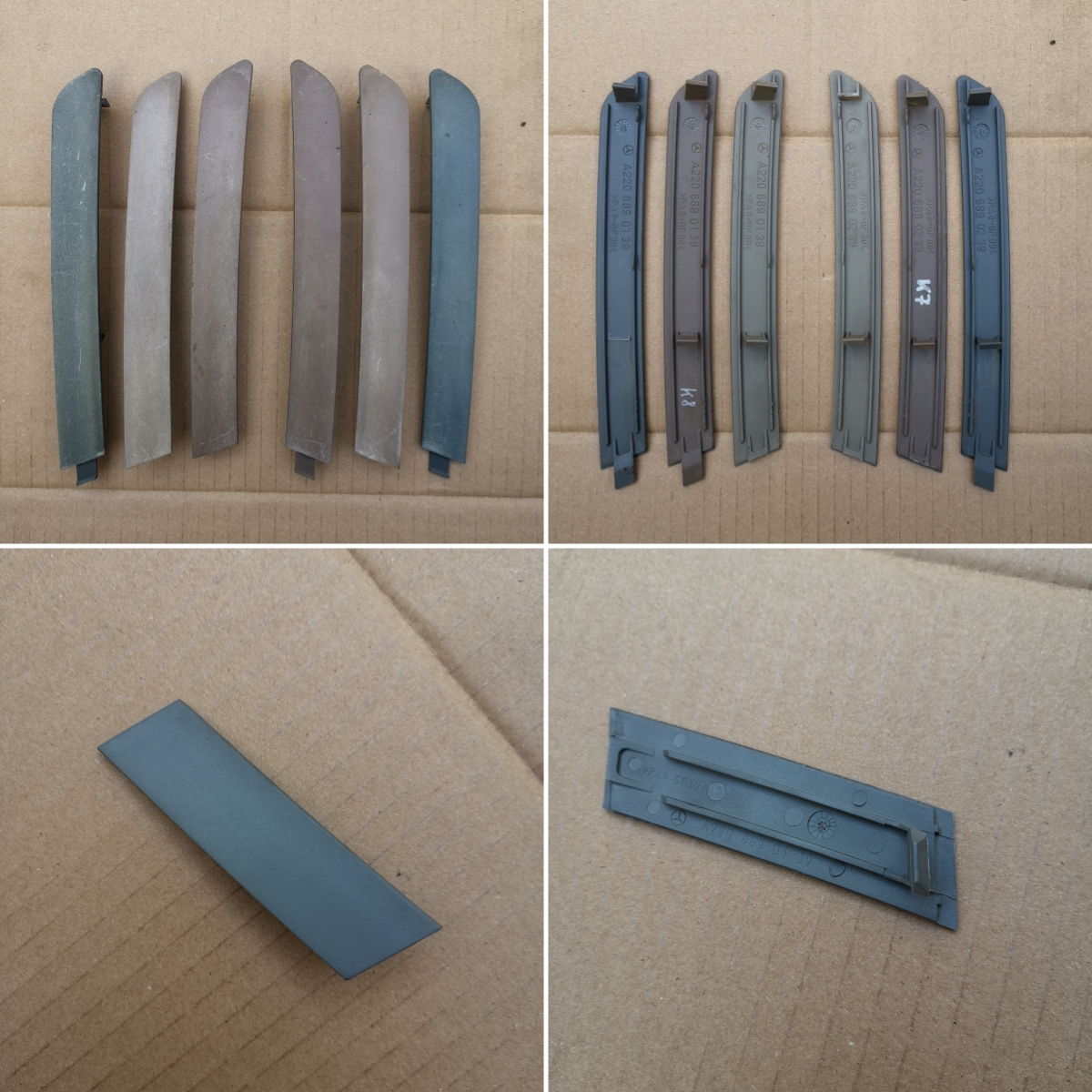 适用奔驰W220 S280 S320 S350 S500 S600 仪表台风口饰条 装饰条