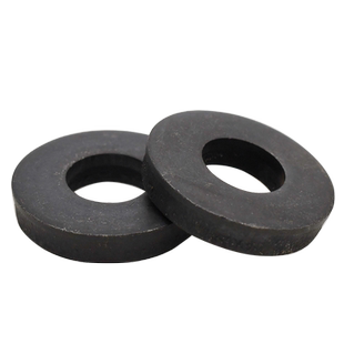 CZ五金碳钢发黑重型平垫圈DIN7349加厚特厚垫圈华司介子M6-M30
