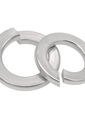 CZ五金304不锈钢扁弹簧垫圈DIN127德标弹簧弹垫开口垫圈M3-M30