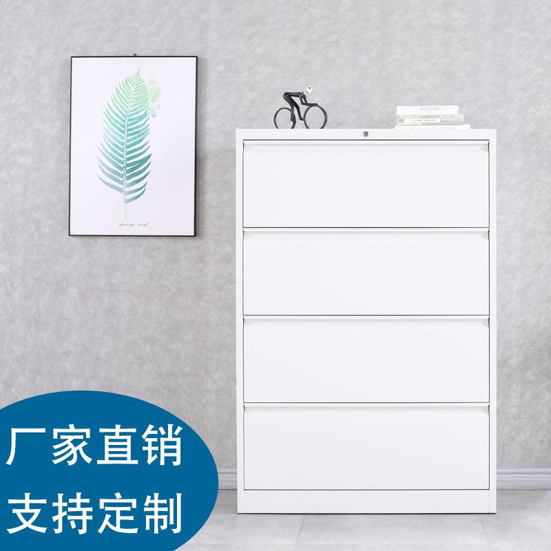 挂捞柜卡箱文件柜办公室铁皮资料柜子档案柜抽屉式挂文件夹带锁柜