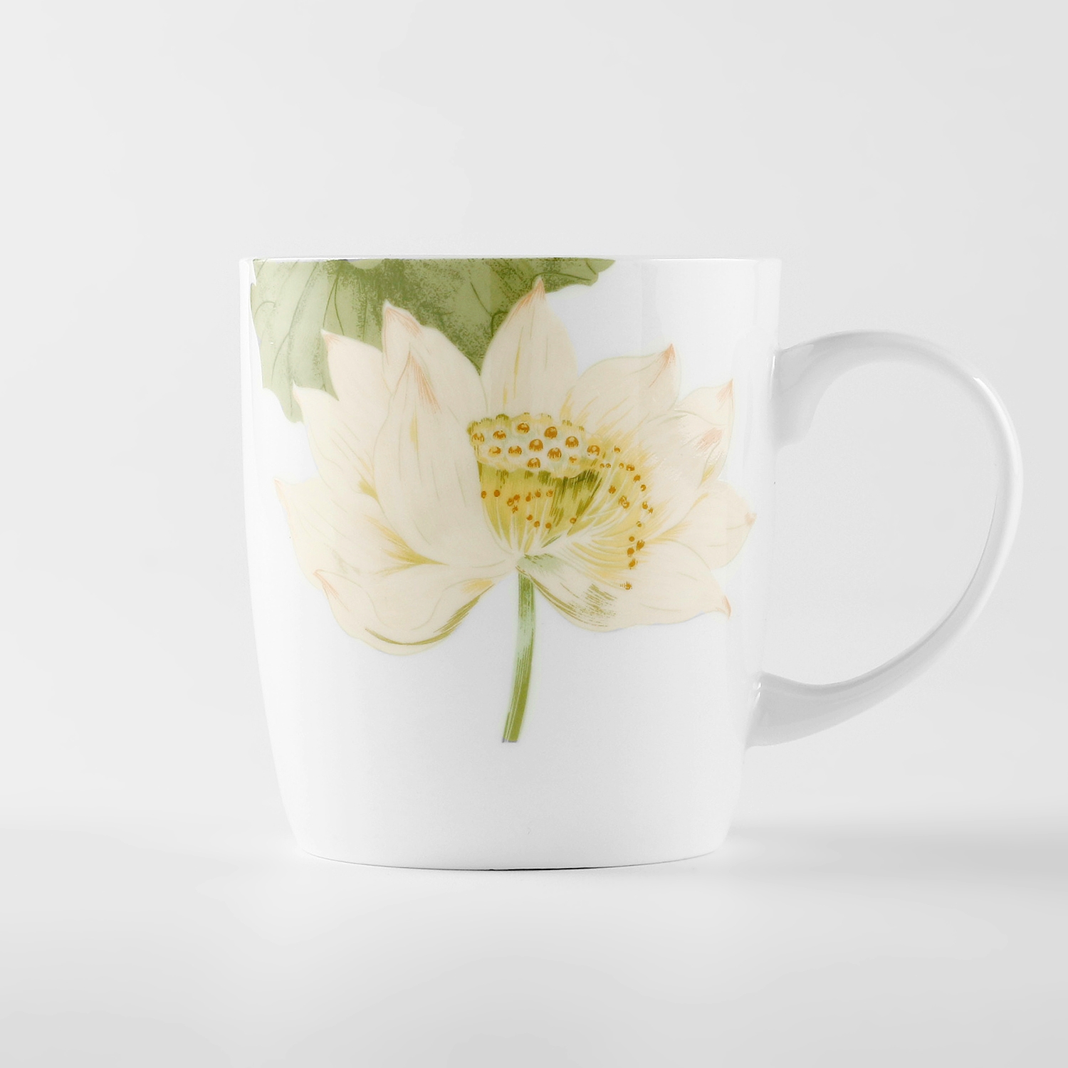 360毫升骨瓷马克杯家用水杯陶瓷杯子