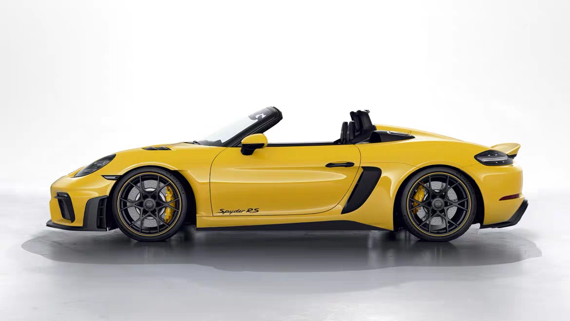 保时捷718 SpyderRS机盖车贴拉花侧裙GT4RS个性运动字母装饰贴纸