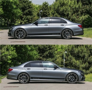 E43 C63 E级 AMG装 汽车专用车身贴纸 奔驰C43车贴拉花 饰改装 C级