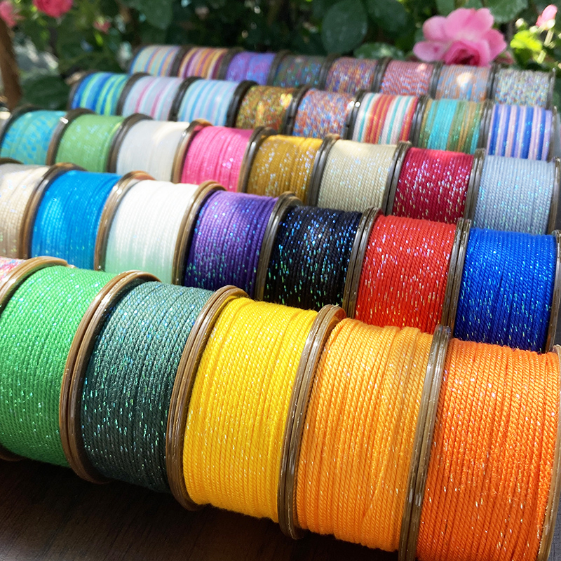 星空加金耐磨手搓棉编绳文玩专用