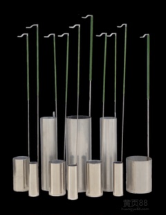提篮50 125瓶塞保护套移动脚轮打捞夹子配件 吊桶 液氮罐提桶