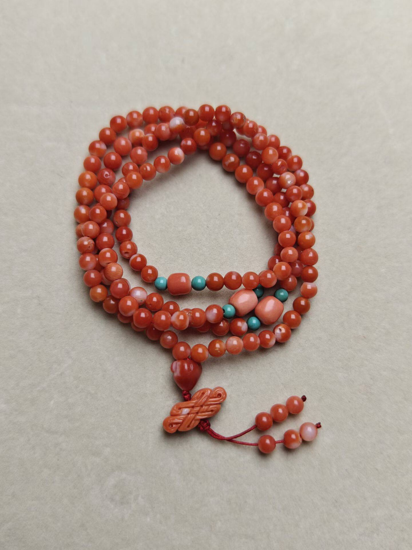 日  简易多圈手链项链两用款 19.4克