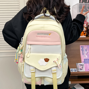 小学生三到六年级大容量轻便双肩背包 书包初中女生高颜值2025新款