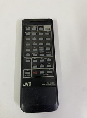 二手原装JVC 组合音响CD机遥控器：RM-RX1001