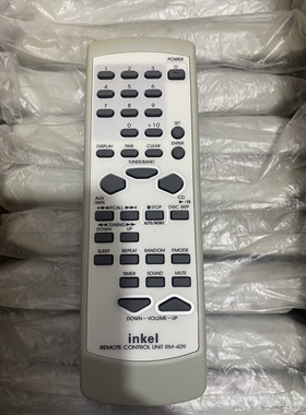 适合inkel 健伍 组合音响机CD 卡座 收音机遥控器RM-409