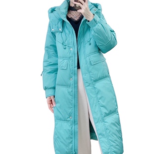 气质连帽休闲抽绳韩版 专柜品牌时尚 百搭羽绒服689 新品 2025年冬季