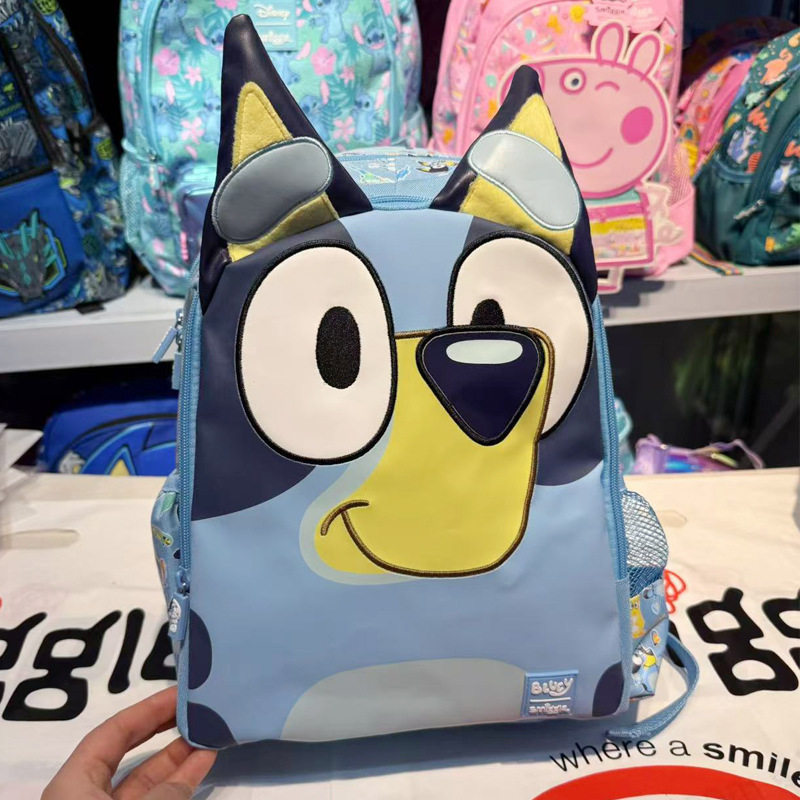 澳洲smiggle减压书包小学生低年级卡通背包儿童户外休闲双肩
