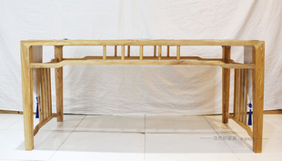 茶桌椅组合老榆木餐桌茶几明清仿古家具古典禅意餐台现代简约郑州