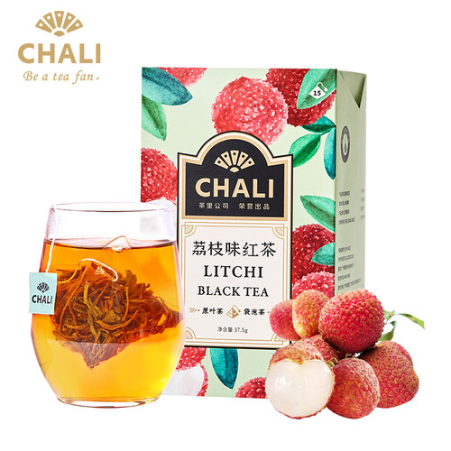 ChaLi荔枝红茶袋泡茶15包 茶里红茶水果茶西梅荷叶普洱三角茶包