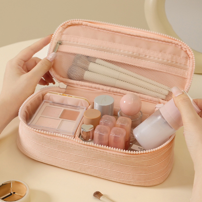 手提女士防水高级感化妆包