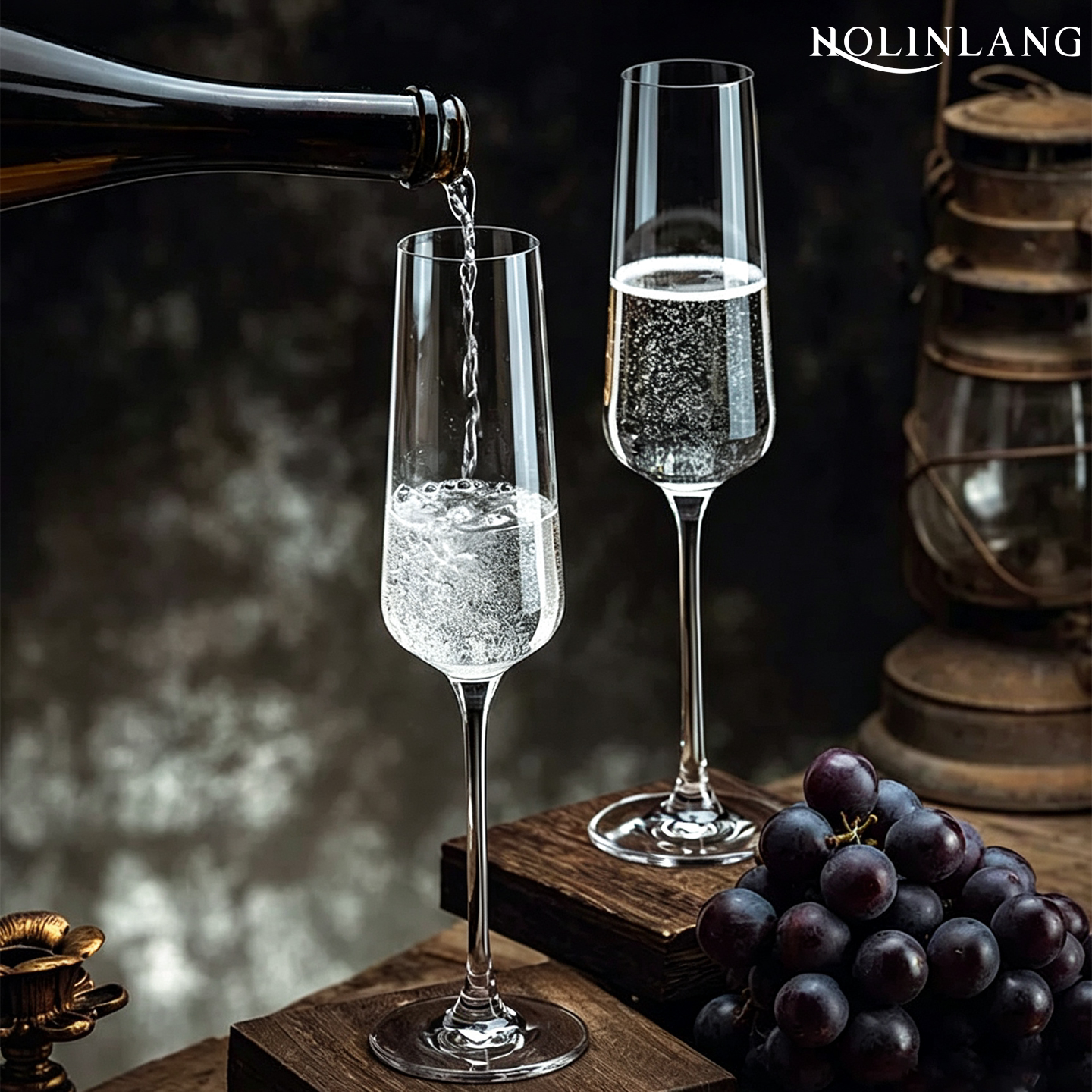 香槟杯高颜值家用鸡尾酒杯高级感图片