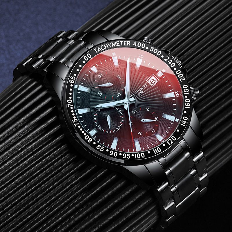 学生防水瑞士全自动机械表