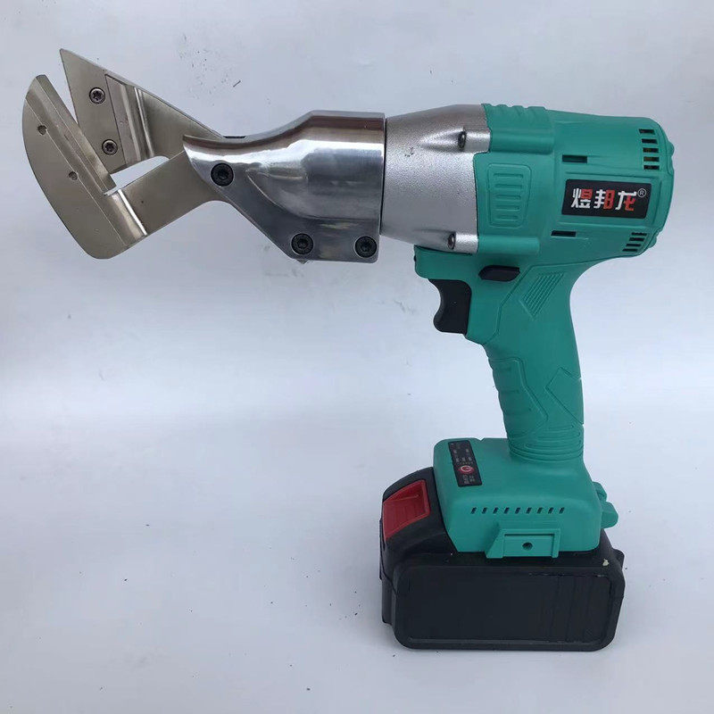 브러시리스 리튬 전기 가위 철 시트 절단 컬러 강철 가위 산업용 휴대용 금속 시트 다이아몬드 메쉬 고출력