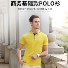 企业polo衫 t恤定做团队广告文化衫 定制工作衣服短袖 刺绣印字logo