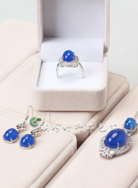 戒指吊坠耳环玛瑙金镶玉套女妈妈