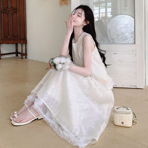 【现货】蕾丝网纱套装裙6675 P175K248