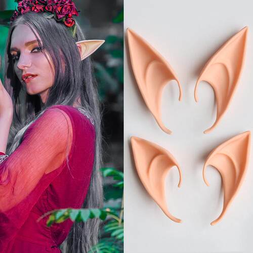 Halloween elf ear party props万圣节精灵耳朵化妆舞会假耳朵