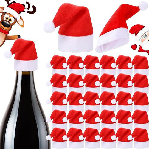 Christmas hat non-woven fabric hat Christmas hat knife