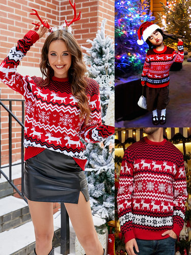 Christmas Sweater 2023 Autumn/Winter Casual Couple Knitwear