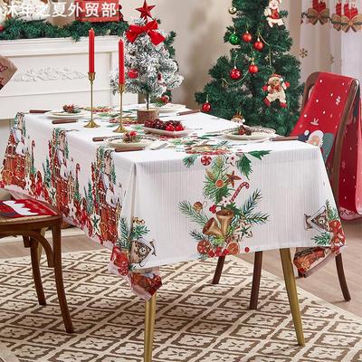 TableclothChristmasthemed