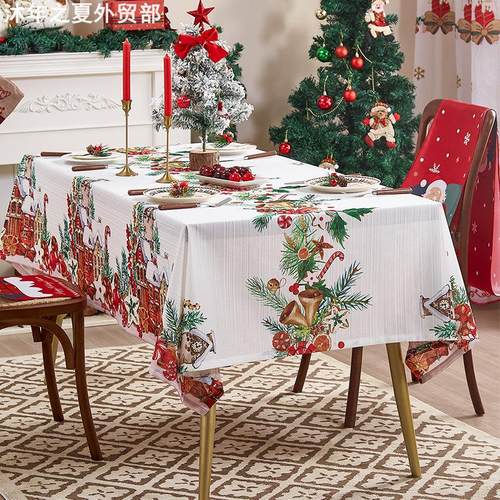 TableclothChristmasthemed
