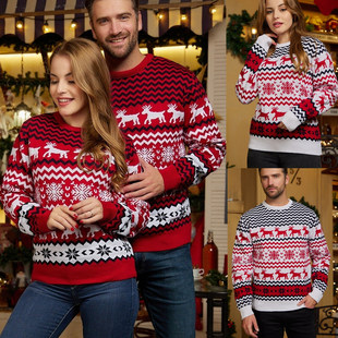 Christmas New Couples for Women圣诞毛衣 Sweater