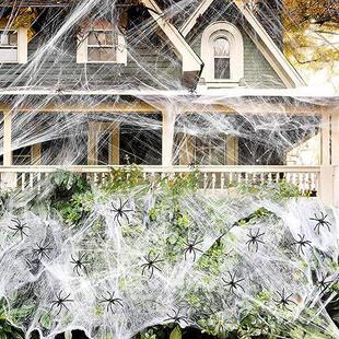 web Halloween decoration spider 饰蜘蛛网道具 props万圣节装