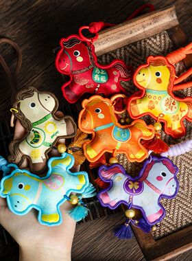 New Year of the Horse Doll Cartoon Doll Mascot元宝新年送礼物
